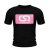 CSR póló - Black - Rosa