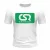 CSR T-Shirt - White - Green