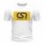 CSR póló - White - Yellow