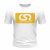 CSR póló - White - Yellow & White