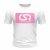 CSR póló - White - Rosa