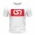 CSR T-Shirt - White - Red