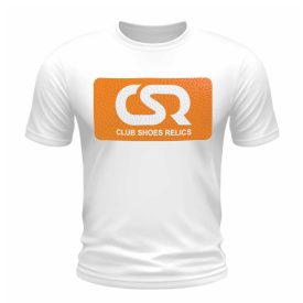 CSR T-Shirt - White - Orange