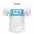 CSR póló - White - Blue